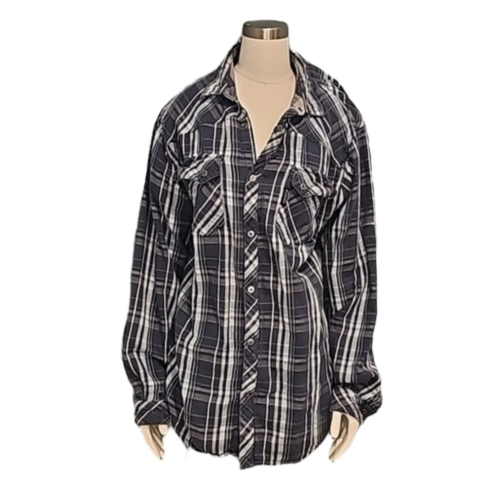 💚 Columbia Button Up Top, Size L